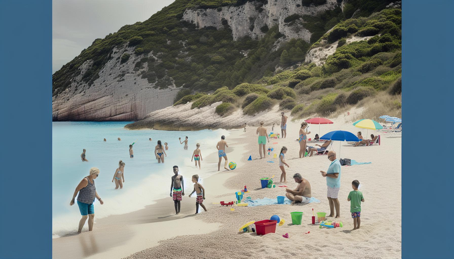 Family-Friendly Beaches in North Zakynthos