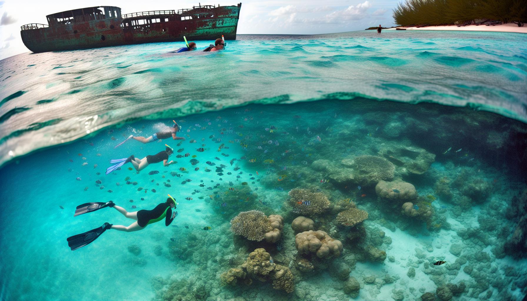 Famous Shipwreck Cove: A Snorkeler's Dream