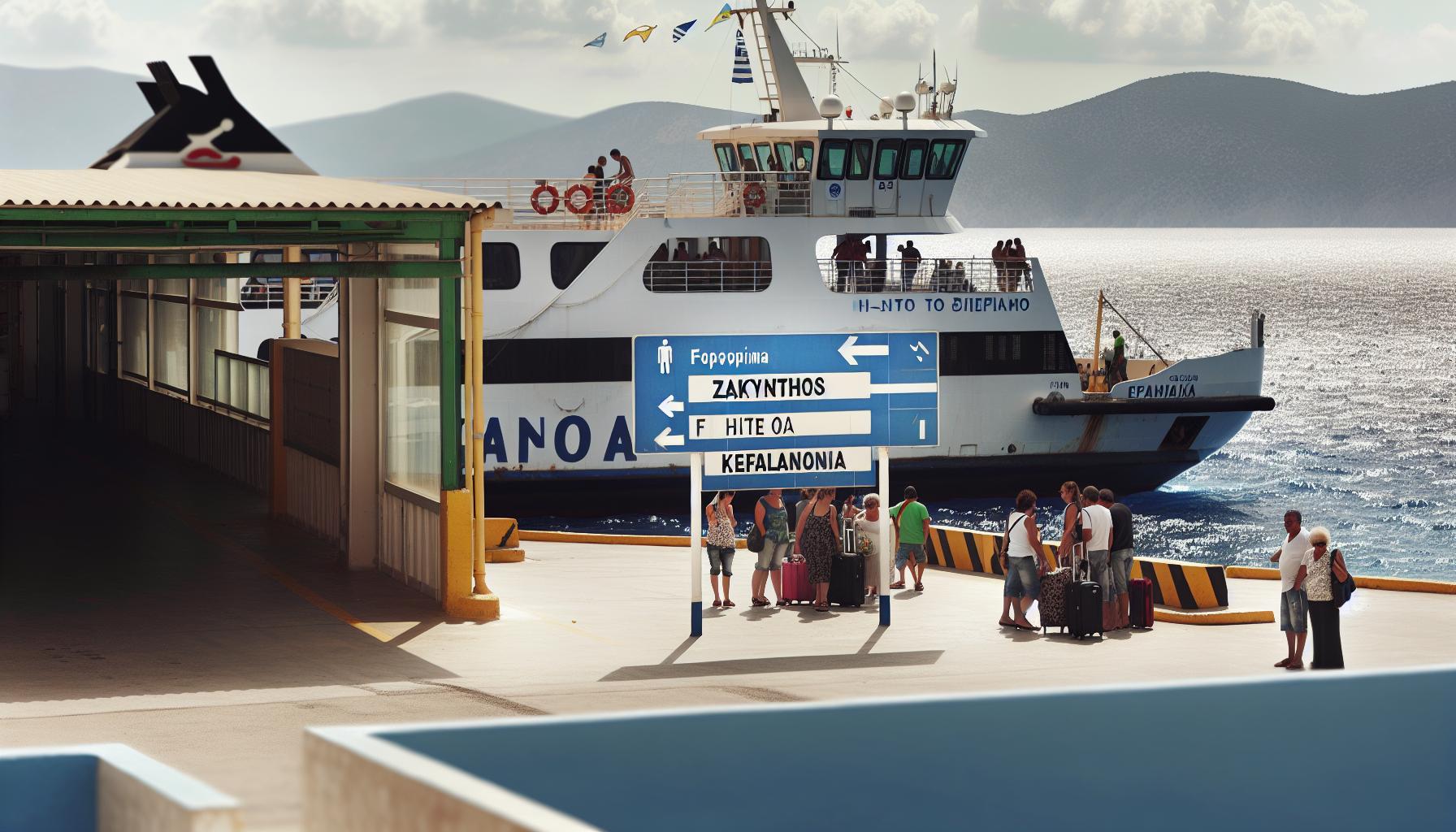 Zakynthos to Kefalonia Ferry Schedule August 2025: Times 1 Ferry Options from Zakynthos to Kefalonia