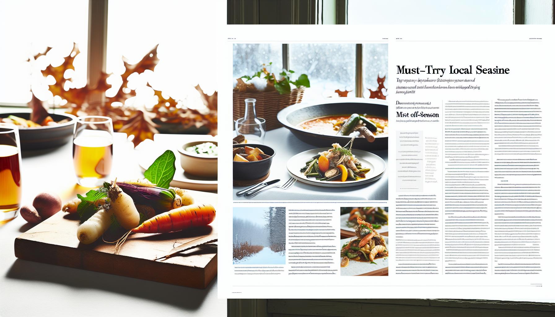 Local Cuisine: Must-Try Dishes in the Off-Season