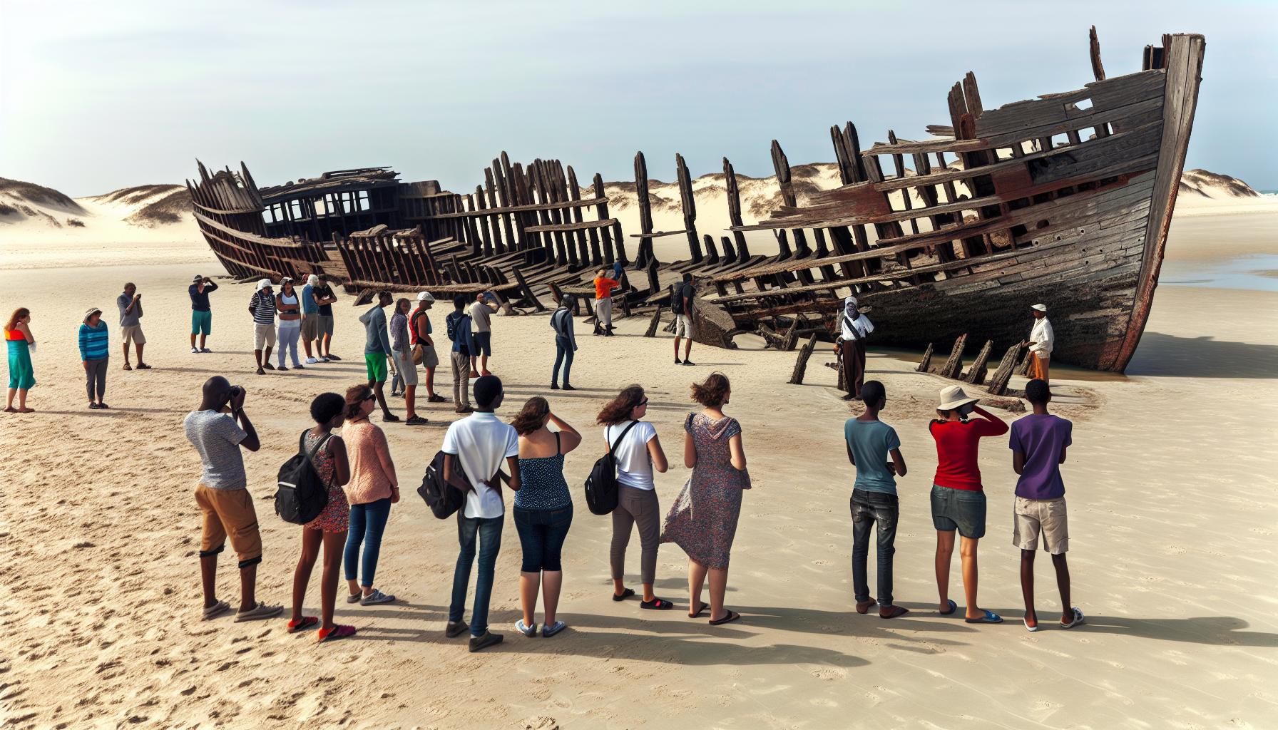The Shipwreck That Captivated Tourists