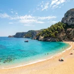 Nudist and naturist beaches in Zante Greece